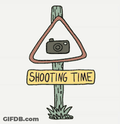 Camera Picture Shooting Sign Animation GIF