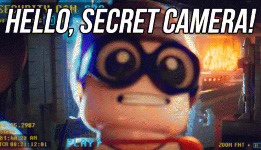 Camera The LEGO Batman Movie GIF