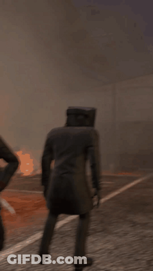 Cameraman Wants To Hug Speakerman GIF