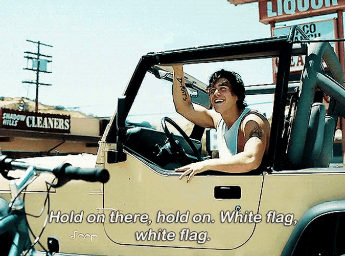 Cameron Boyce Saw The White Flag GIF
