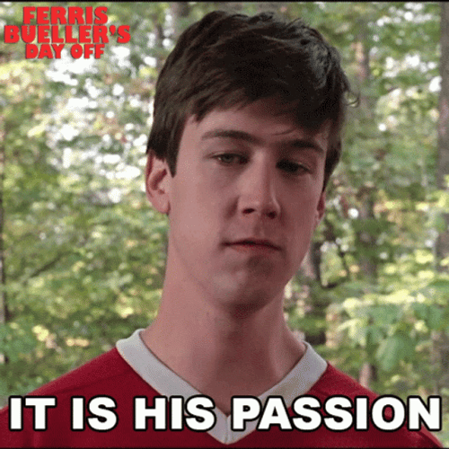 Cameron Frye In Ferris Bueller's Day Off GIF
