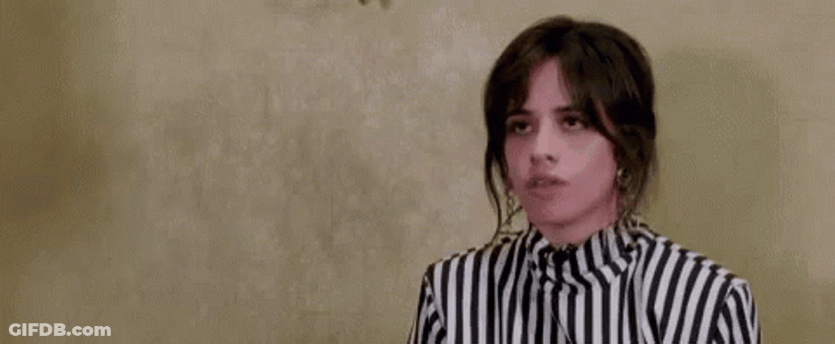 Camila Cabello Got Rejected GIF