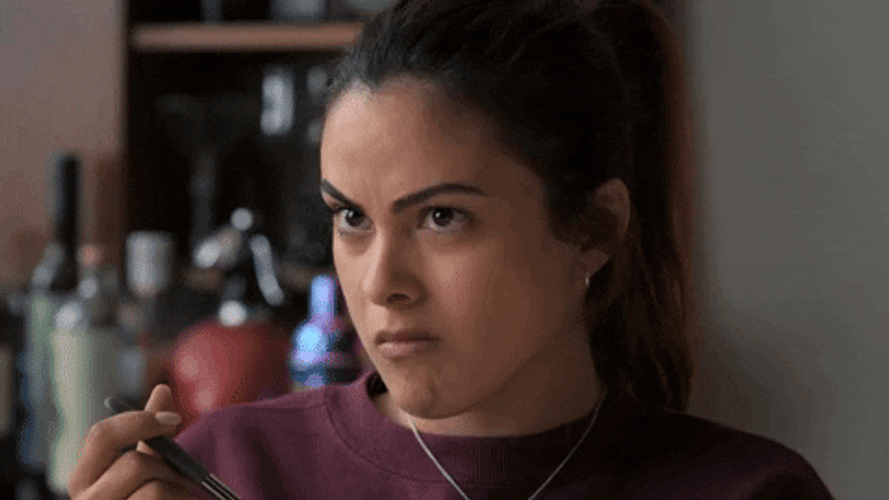 Camila Mendes Yuck GIF