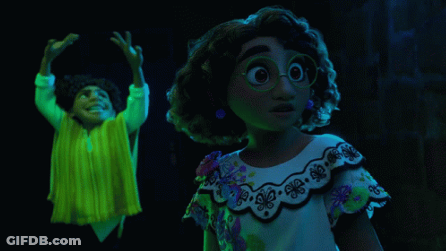 Camilo Encanto Mirabel Madrigal Singing GIF