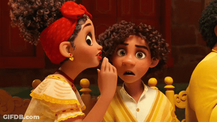 Camilo Madrigal And Dolores Madrigal GIF