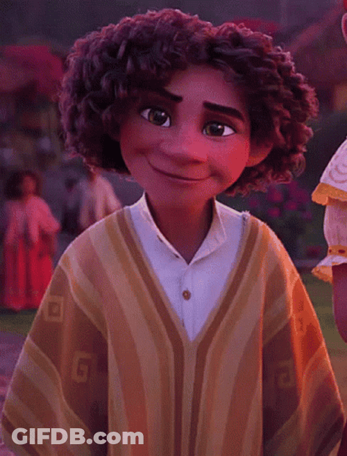 Camilo Madrigal Happy Face GIF