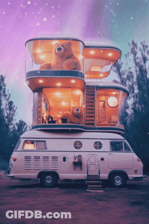 Camper House Van GIF