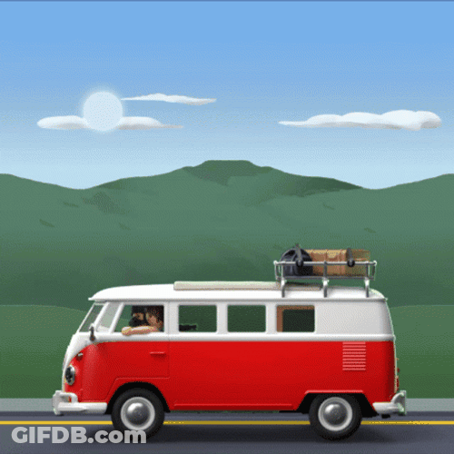 Camper Road Trip GIF