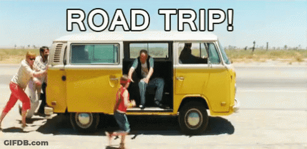 Camper Road Trip GIF