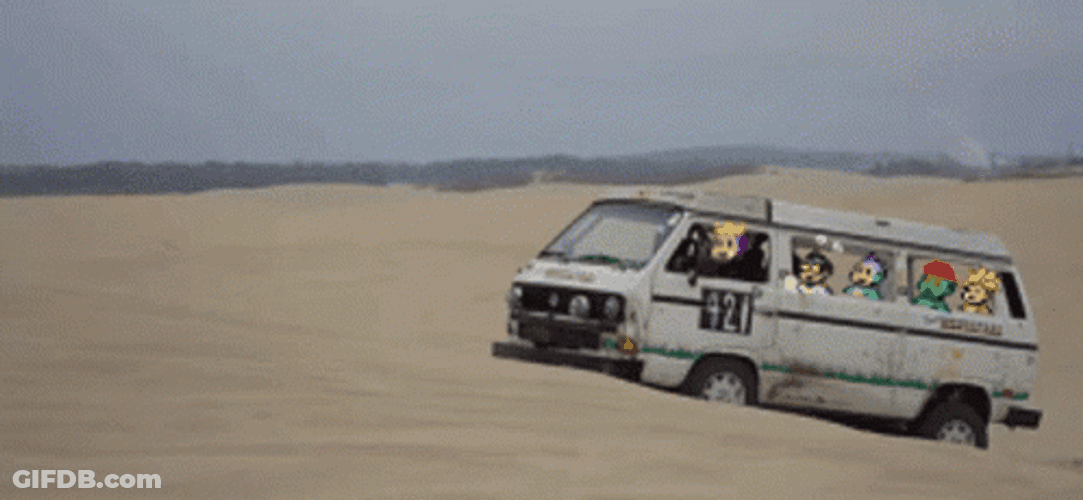 Camper Vehicle Ramping GIF
