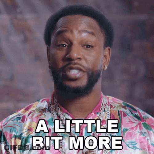 Camron Saying A Little Bit More GIF