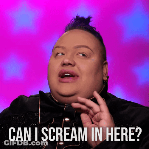 Can I Scream Here? GIF