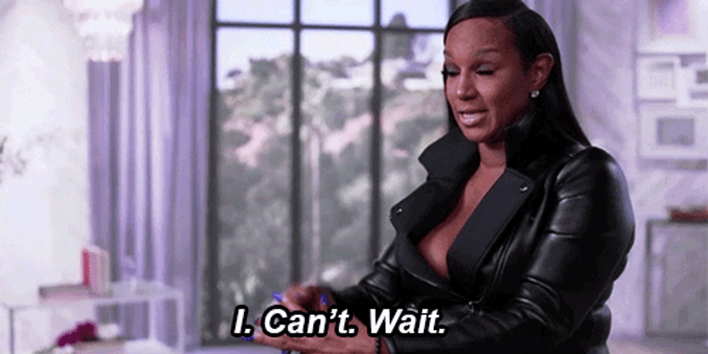 Can't Wait Basketball Wives GIF