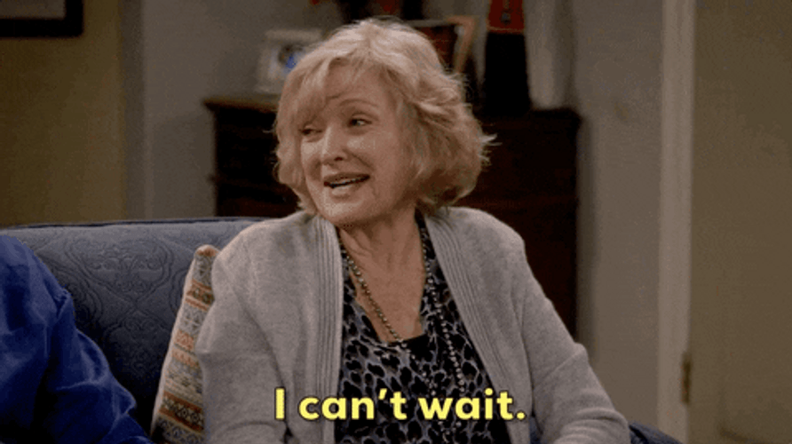 Can't Wait Christine Ebersole GIF