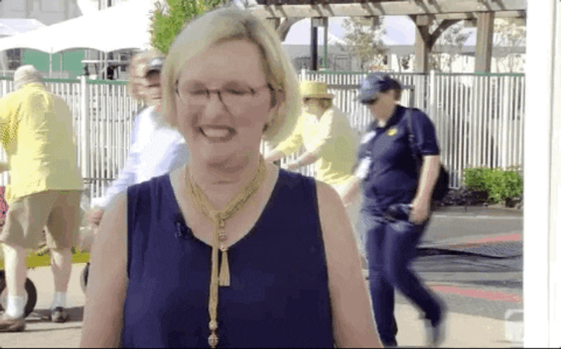 Can't Wait Happy Lady GIF