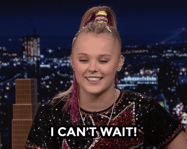 Can't Wait Jojo Siwa GIF