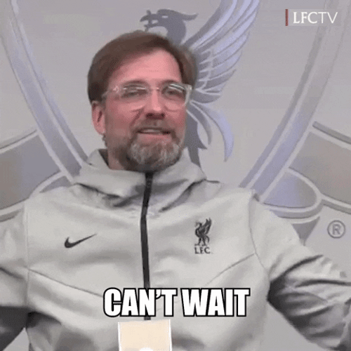 Can't Wait Jürgen Klopp GIF