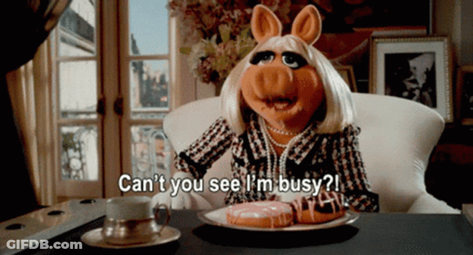 Can't You See I'm Busy GIF