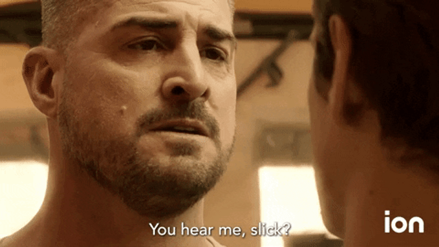 Can You Hear Me Now Slick GIF