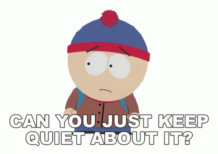Can You Keep It Secret Keep It Safe GIF