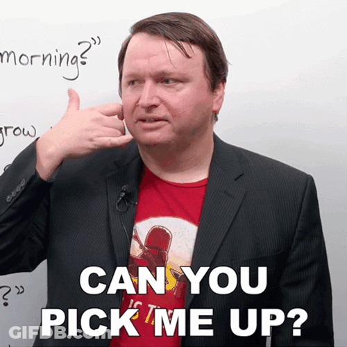 Can You Pick Me Up Alex GIF