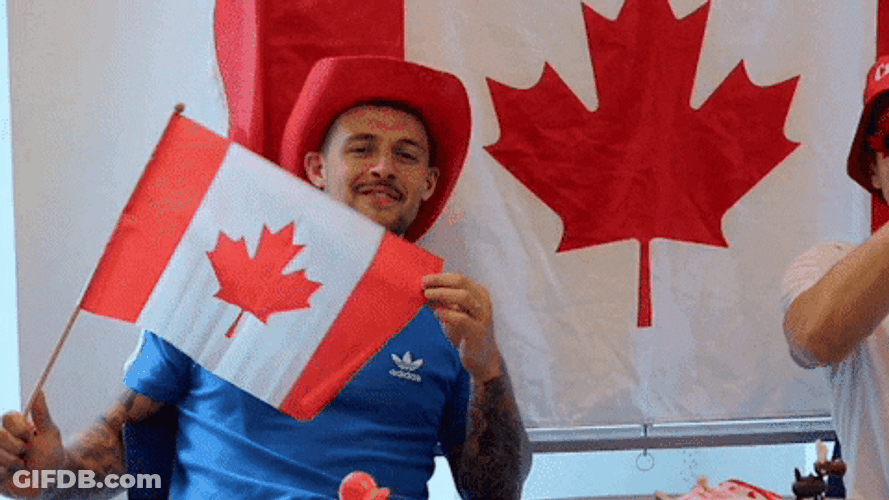 Canada Day Ella The Canadian GIF