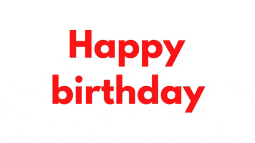 Canada Day Happy Birthday Canada Design GIF