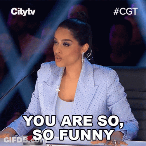 Canada's Got Talent Celebrity Judge Lilly Singh So Funny GIF