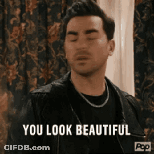 Canadian Actor Dan Levy You Look Marvelous Beautiful GIF
