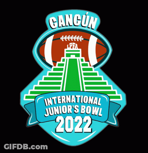 Cancun International Junior Bowl Logo 2022 GIF