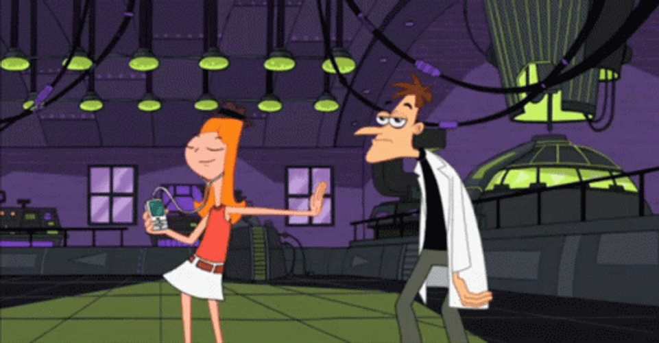 Candace Flynn Ignore Heinz Doofenshmirtz GIF