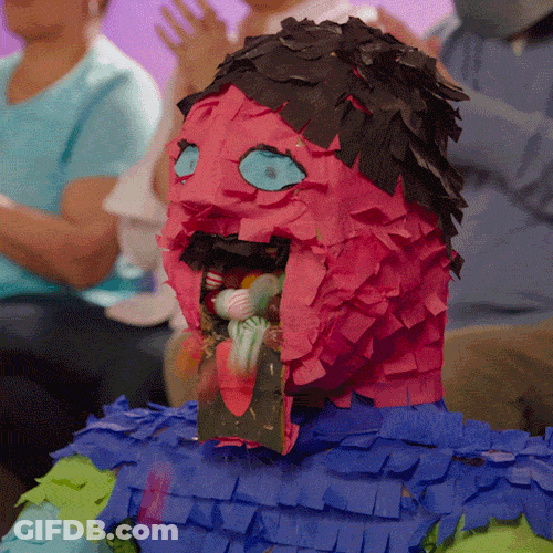 Candies Barfing GIF