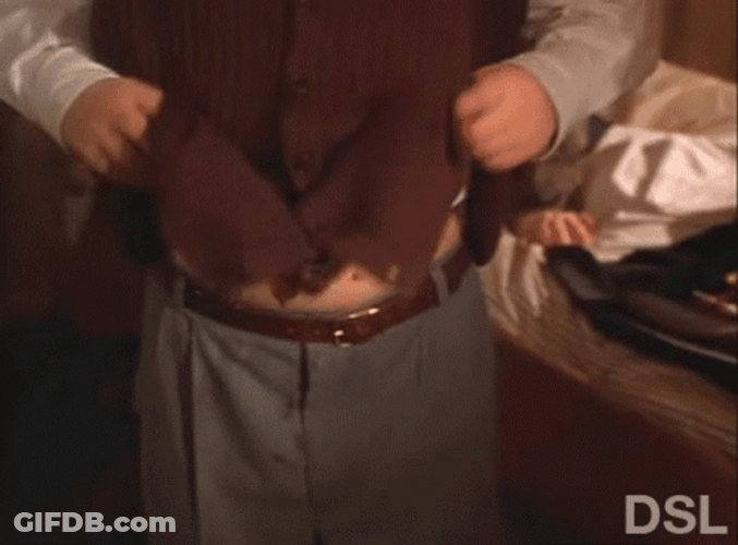 Candies On Tummy Heavyweights GIF