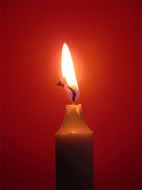 Candle Burning Melting GIF