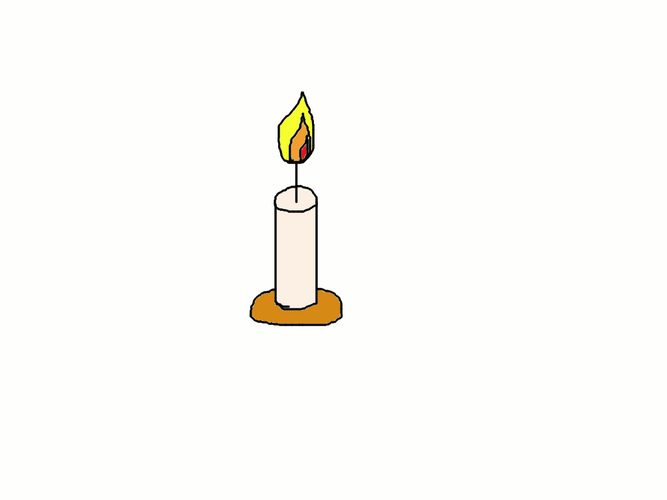 Candle Explode Coming Soon GIF