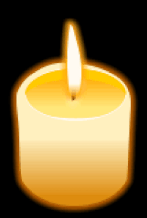 Candle Glowing Burning GIF