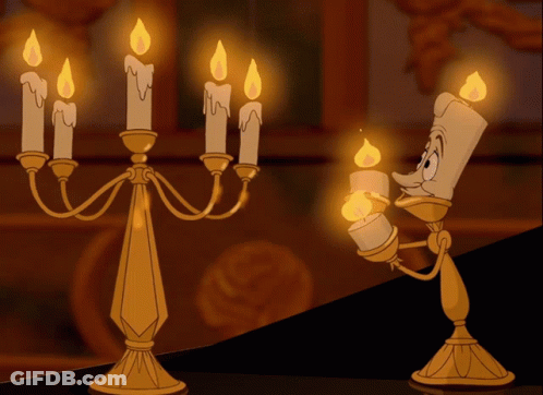 Candle Holders With Candles GIF