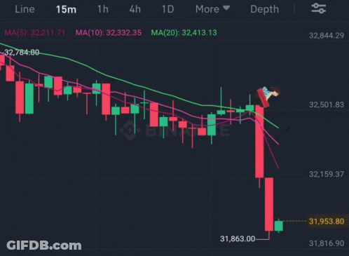 Candle Price Graph GIF