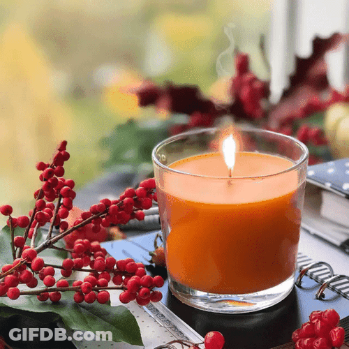 Candle Scented Flowers GIF