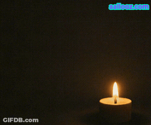 Candle Shubh Ratri Good Night GIF