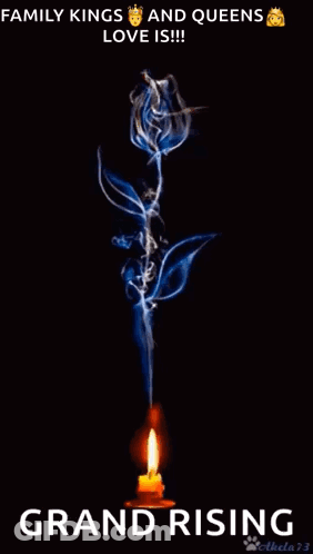 Candle Smoke Family Kings And Queens Love Is GIF