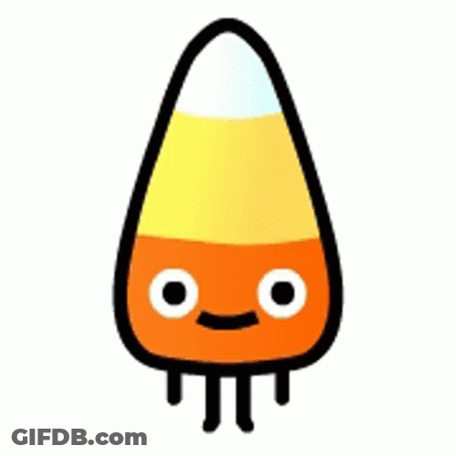 Candy Corn No Reaction GIF