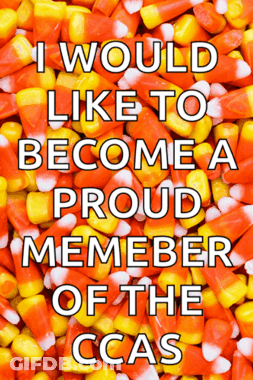 Candy Corn Proud Member Of CCAS GIF