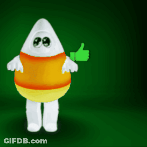 Candy Corn Yes GIF