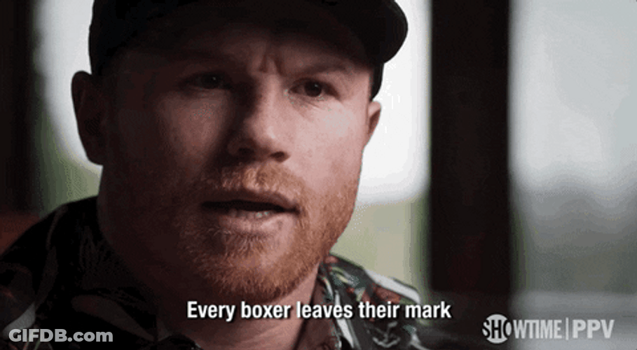 Canelo Álvarez Every Boxer Leaves Their Mark GIF