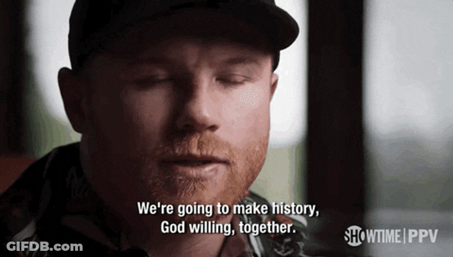 Canelo Álvarez God Willing Together GIF