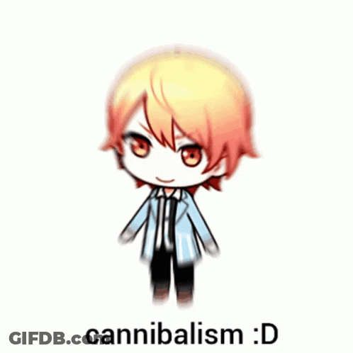 Cannibalism D Face Close Up GIF