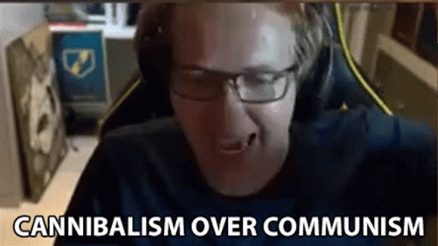 Cannibalism Over Communism Celebrate GIF