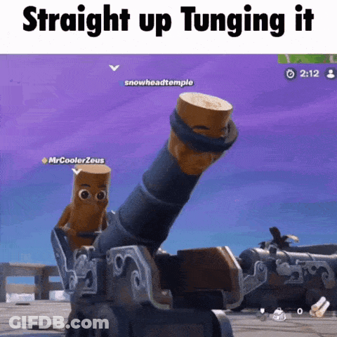 Cannon Saying Straight Up Tunging It GIF