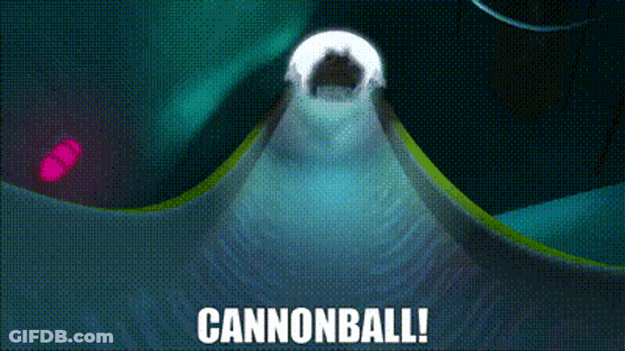 Cannonball Scene Ice Age GIF